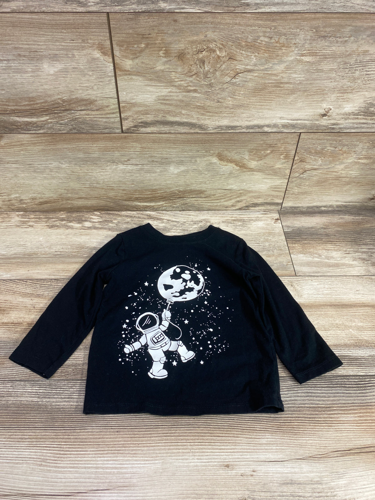 Cat & Jack Long Sleeve Shirt Black sz 2T