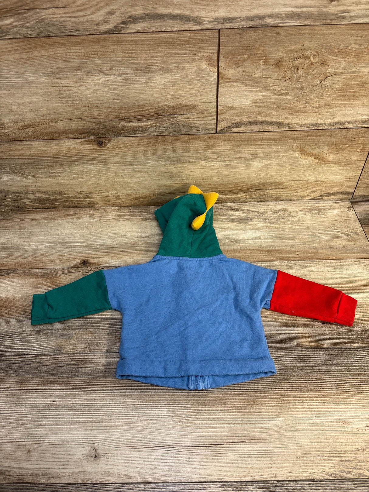 Cat & Jack Color Block Full Zip Hoodie Blue sz 6-9m