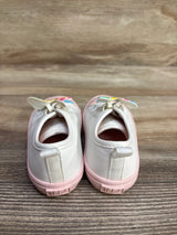 Old Navy Rainbow Butterfly Slip-On Sneakers Pink sz 5c