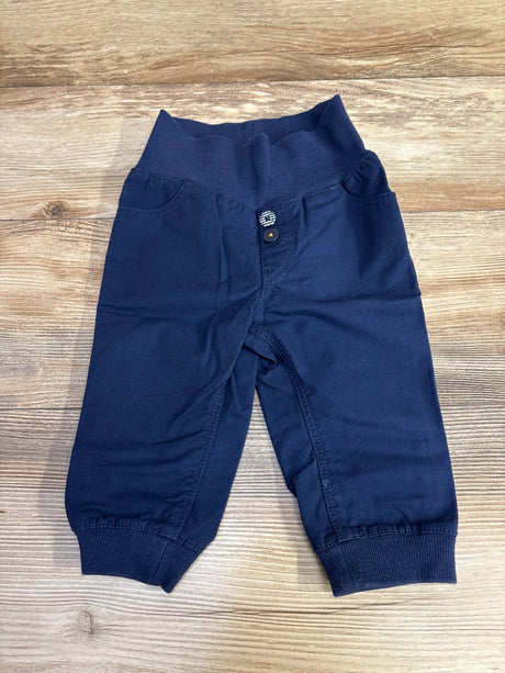 H&M Pull On Jogger Pants Navy sz 6-9m - Me n Mommy To Be