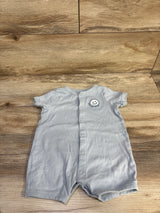 Carter's Button-Front Shortie Romper Blue sz 9m