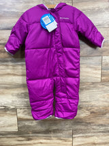 NEW Columbia Snuggly Bunny II Bunting Purple sz 12-18m