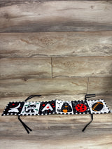 Thremhoo Black and White High Contrast Tummy Time Soft Crinkle Book
