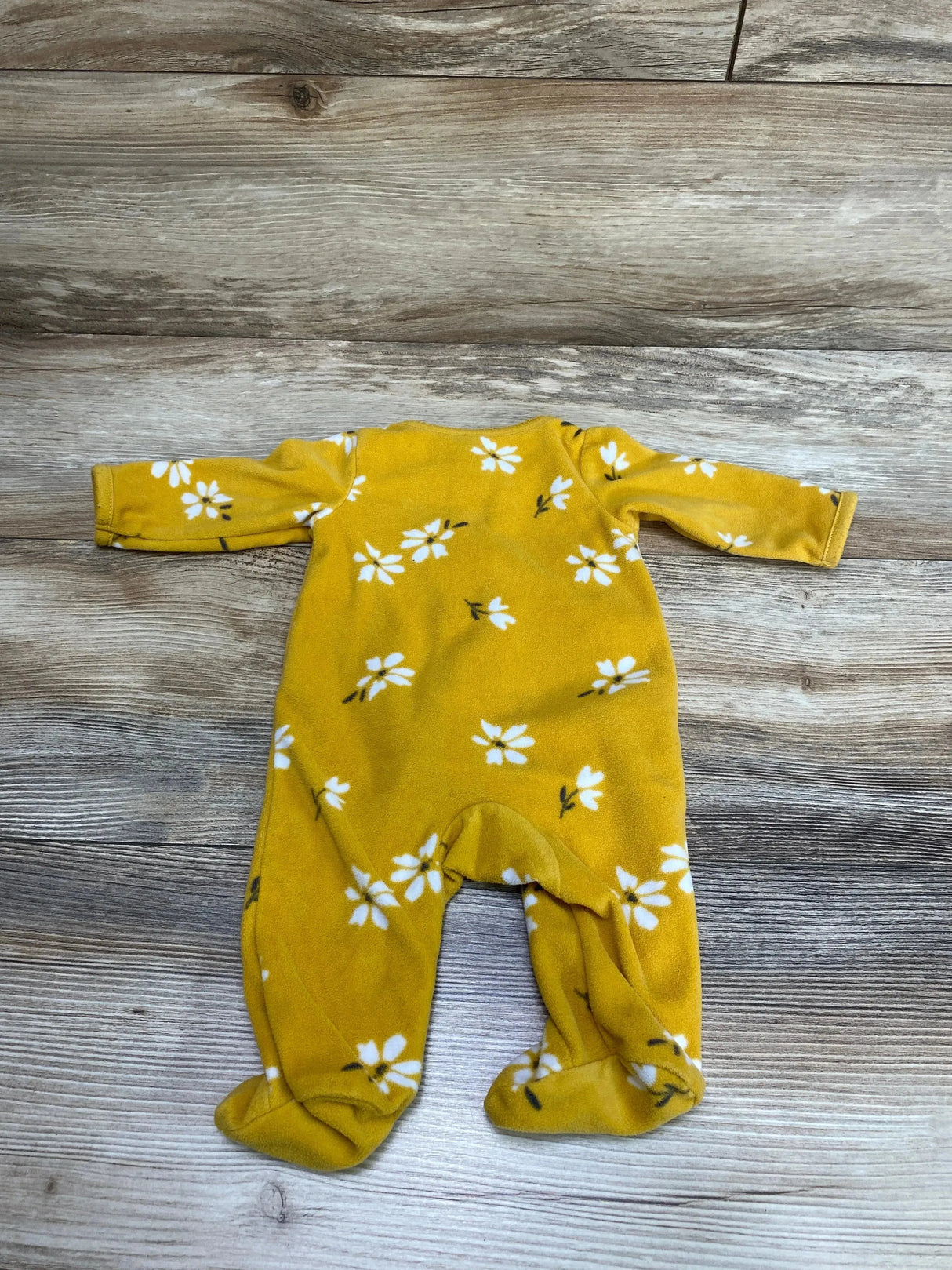 Child Of Mine Floral Blanket Sleeper Yellow sz Newborn