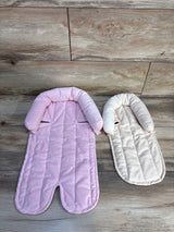 Coolbebe 2-in-1 Babybody Supports Car Seat Insert Pink/Ivory