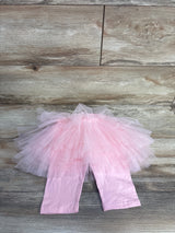Bon Jour Ange Tulle Skirt Leggings Pink sz 3-6m