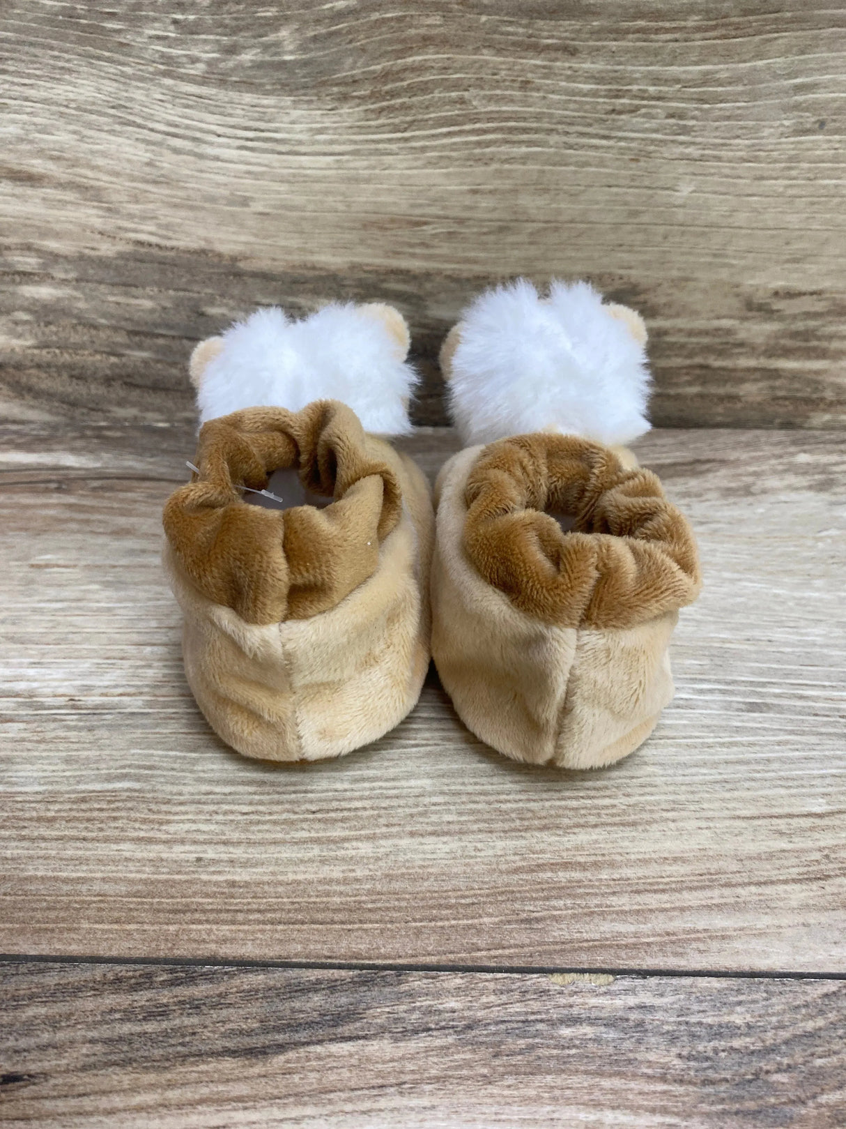 Doudou Et Compagnie Lion Booties Brown sz 0-3m