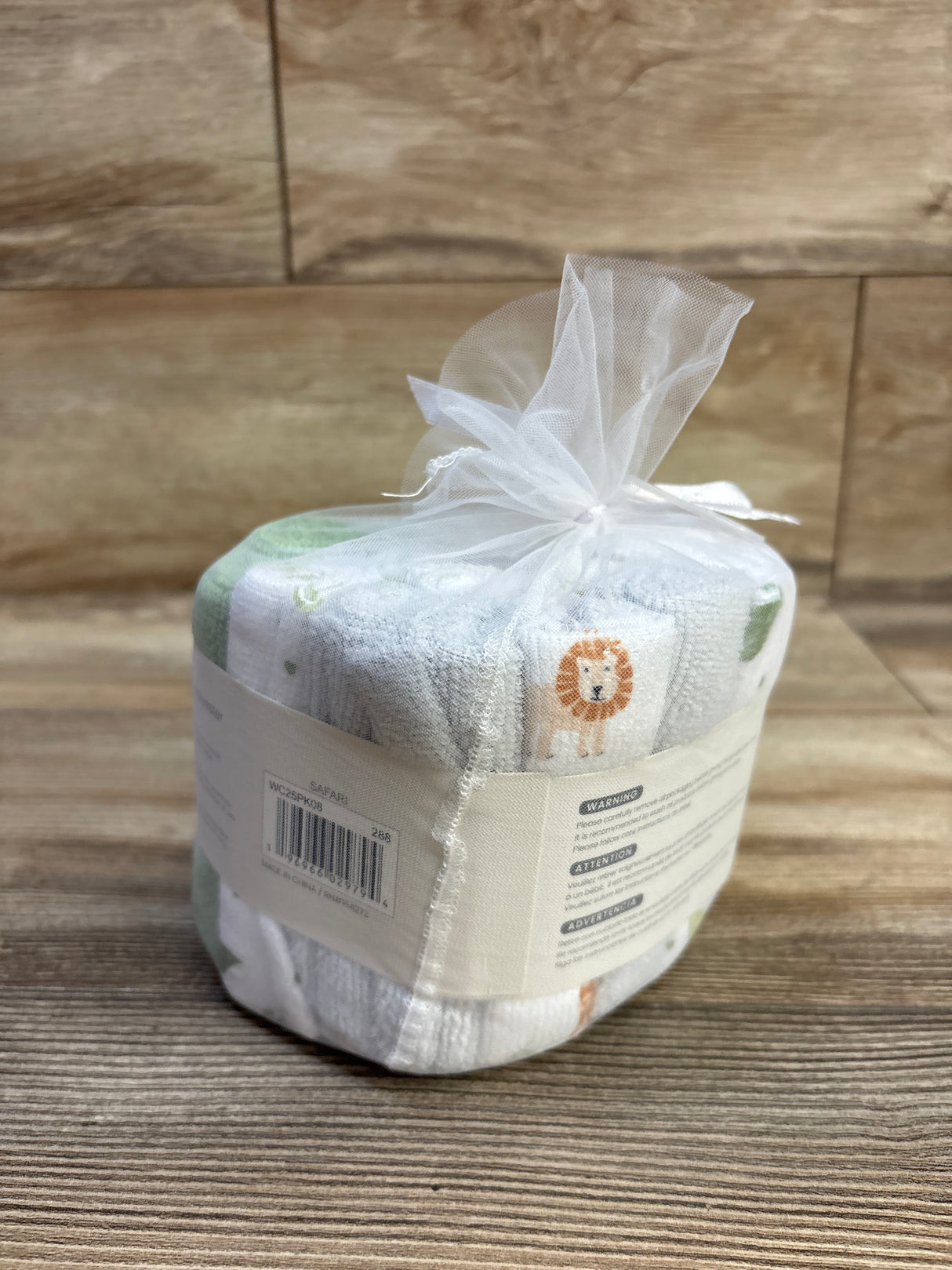 NEW Cuddly Hugs 25pk Washcloths 9x9''