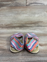 Woven Espadrille Flats Beige sz 7c