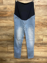Oh! Mamma Full Panel Maternity Jeans Blue sz Medium