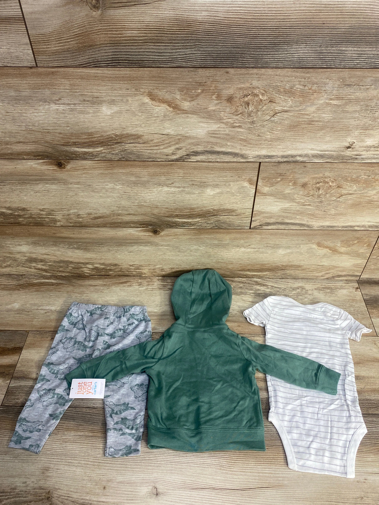 NEW Just One You Full Zip Jacket & Pants Set Green sz 6m