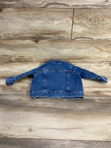Old Navy Denim Button Up Jumper Light Blue sz 12-18m