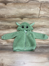 Star Wars The Child Sherpa Hoodie Green sz 12m