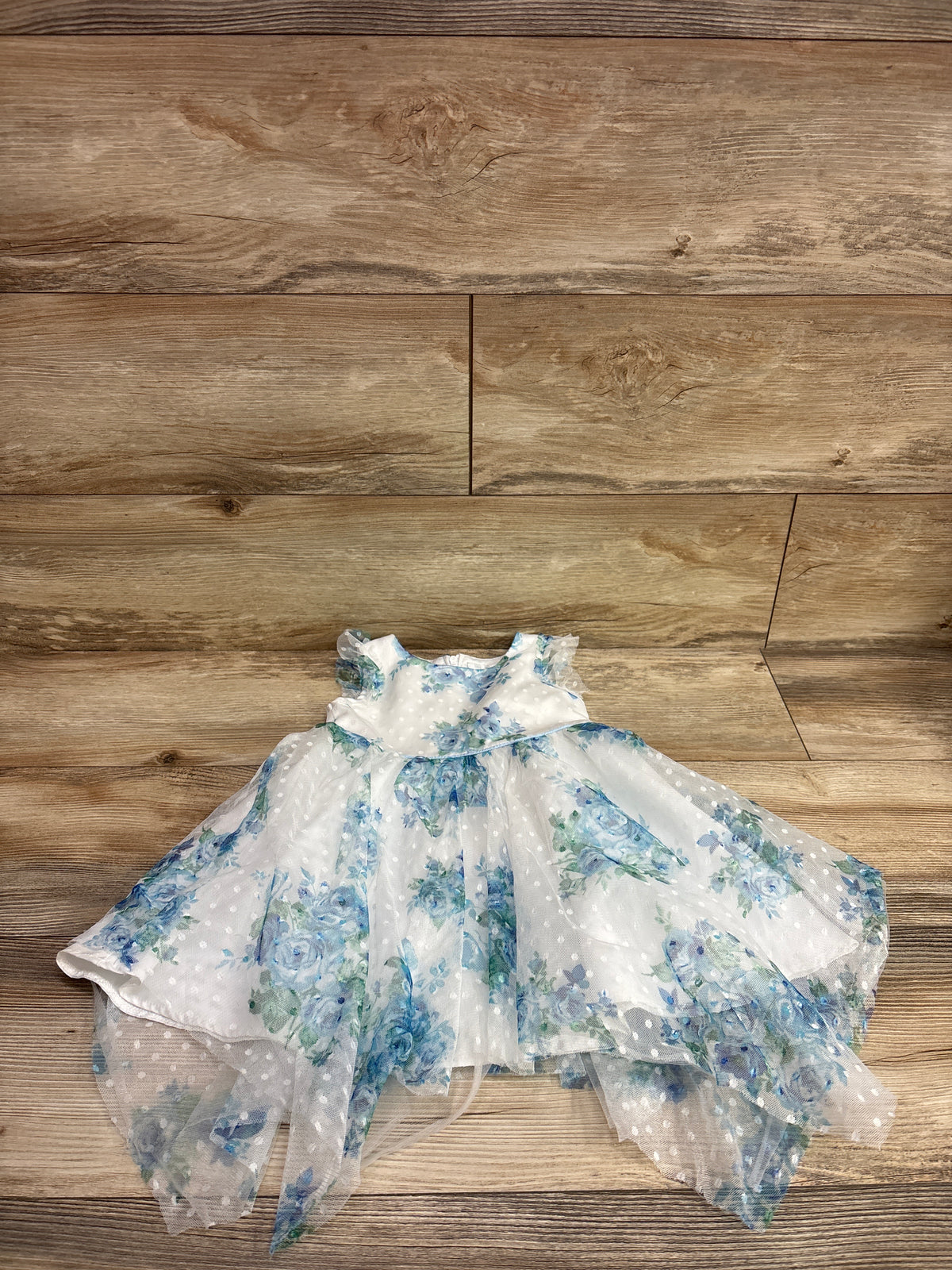 Rare Editions Tulle Dress White sz 2T