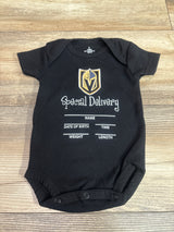 Creative Knitwear Golden Knights Bodysuit Black sz 0-3m