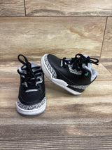 Air Jordan 3 Retro TD 'Green Glow' Sneakers sz 4c