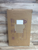 NEW Badger Basket Cabinet Doll Crib with Chevron Bedding Pink/White