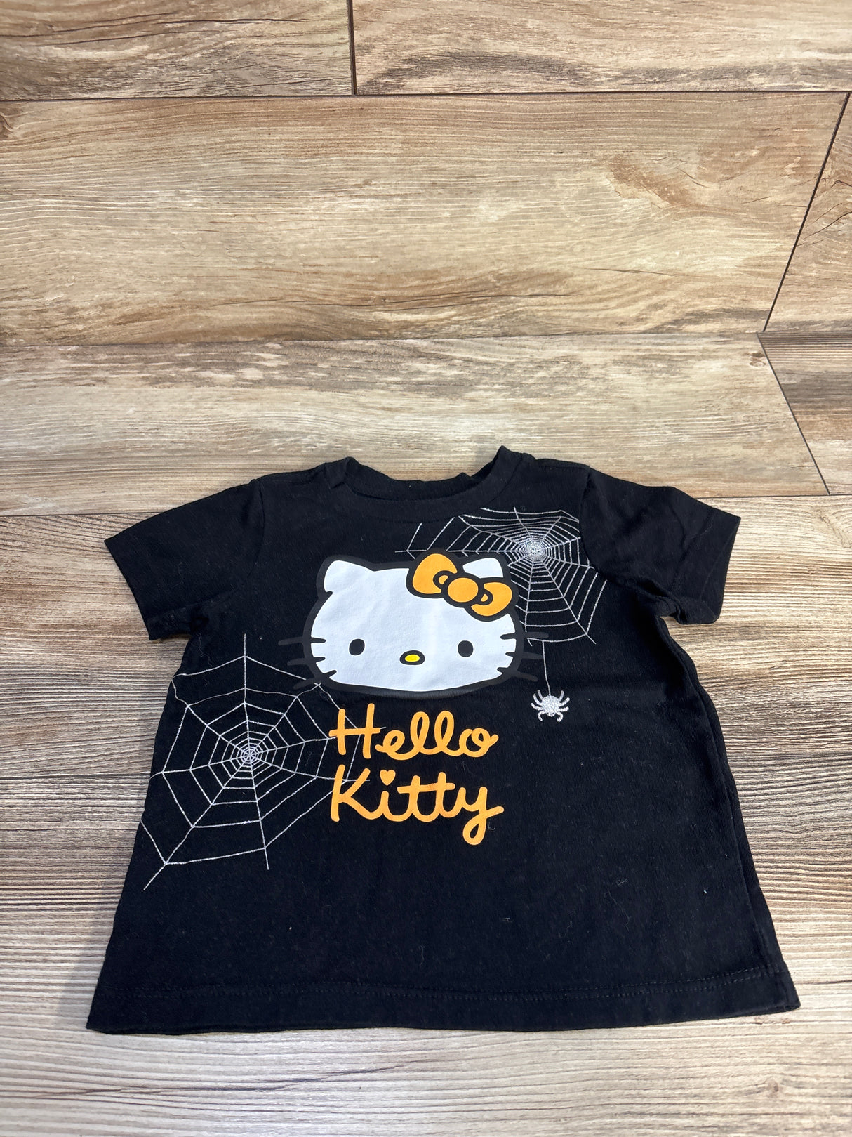 Hello Kitty Halloween Shirt Black sz 2T