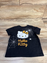 Hello Kitty Halloween Shirt Black sz 2T
