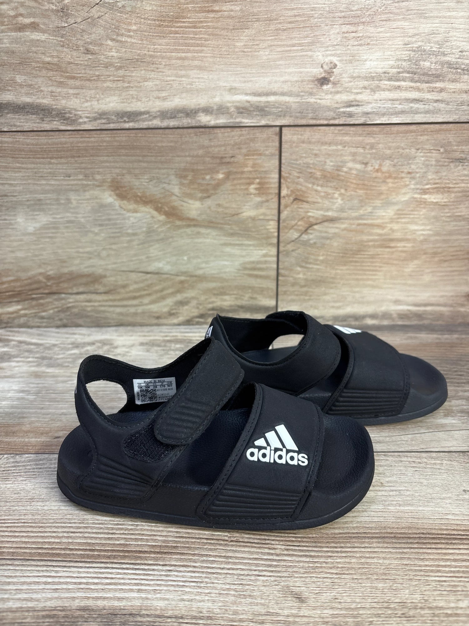 Adidas Adilette Sandlas Black sz 10c