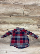 Carhart Button-Up Flannel Red sz 12m