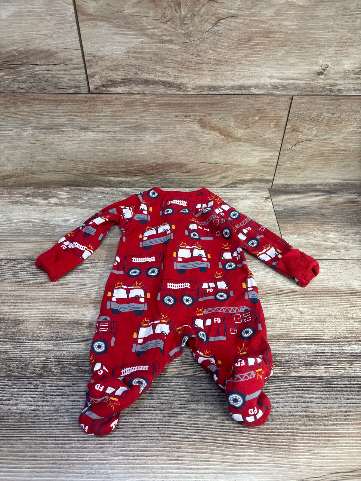 Wonder Nation Firetruck Sleeper Red sz Newborn