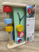NEW Fisher Price Wooden Activity Triangle