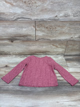 Cat & Jack Long Sleeve Knit Shirt Red sz 3T