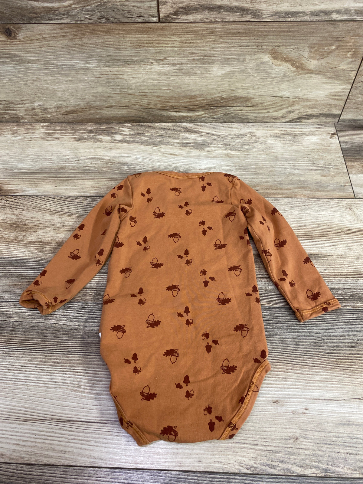 Musli Long Sleeve Acorn Bodysuit Brown sz 6-9m