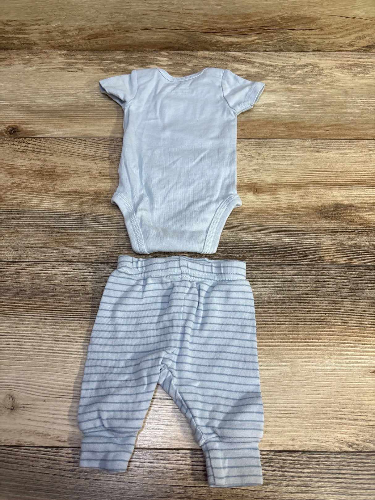 Just One You 2pc Bodysuit & Pants Set Blue sz Newborn