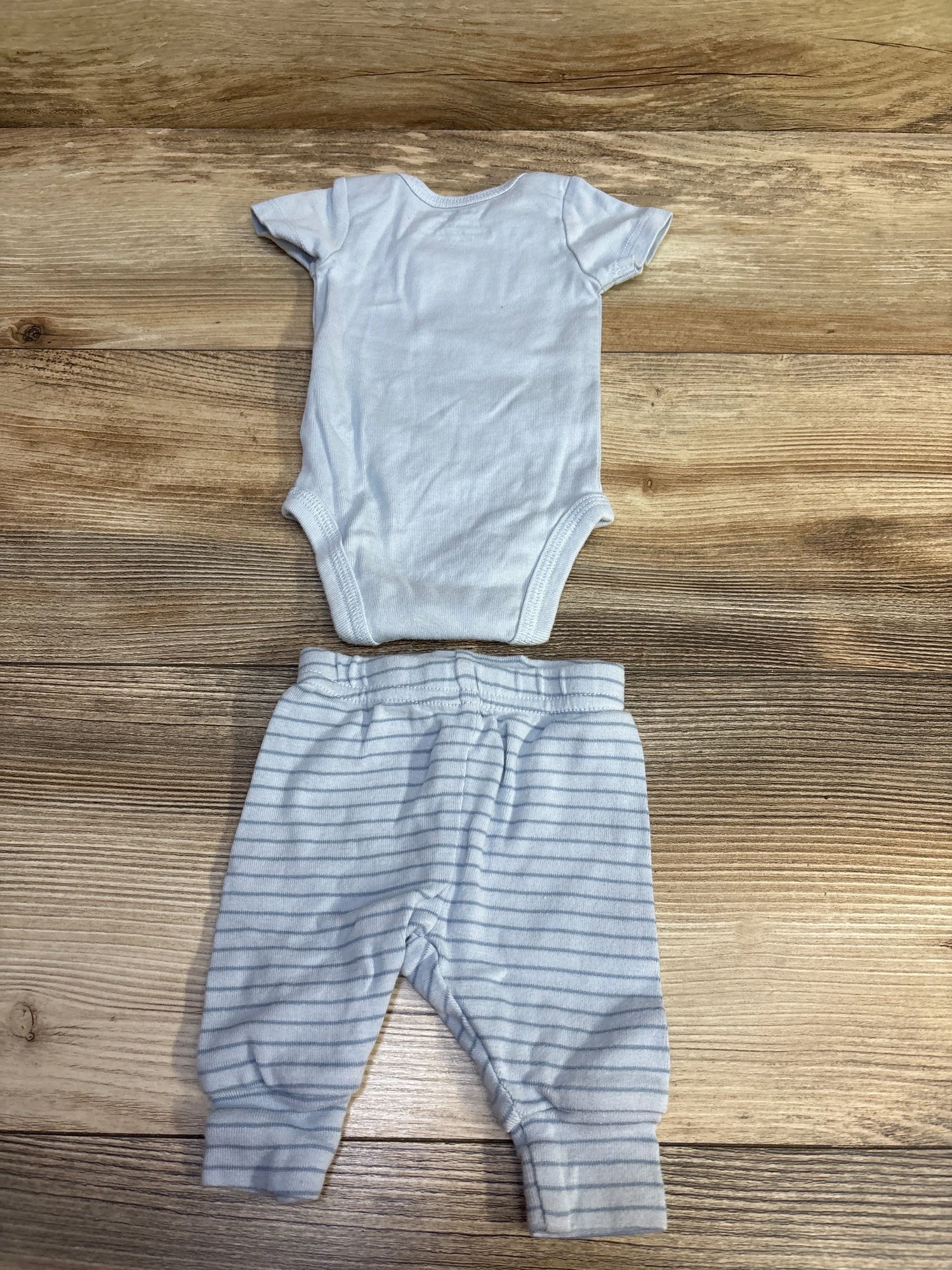 Just One You 2pc Bodysuit & Pants Set Blue sz Newborn