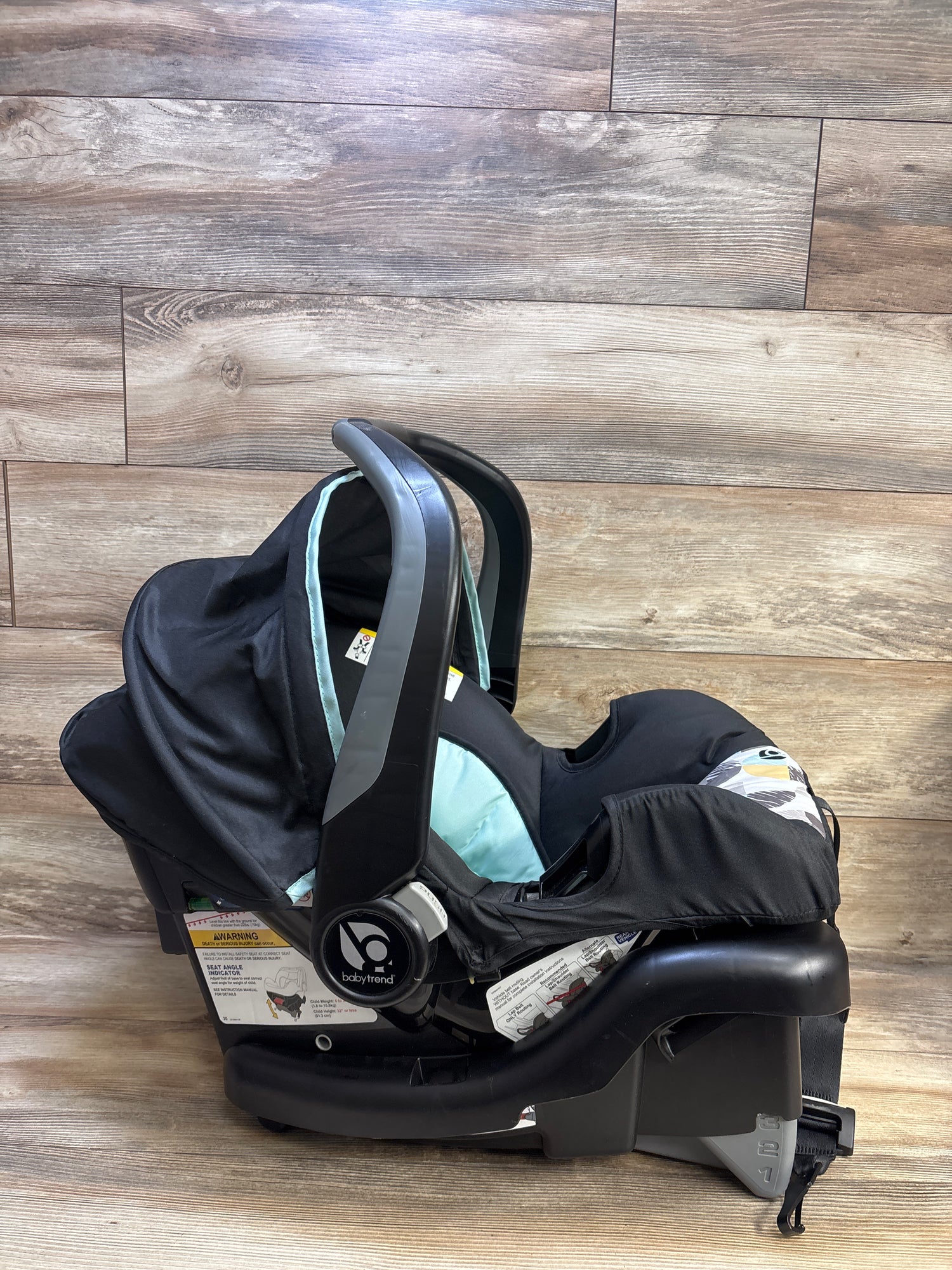 Baby Trend EZ Ride 35 Travel System with Infant Car Seat in Doodle Dots