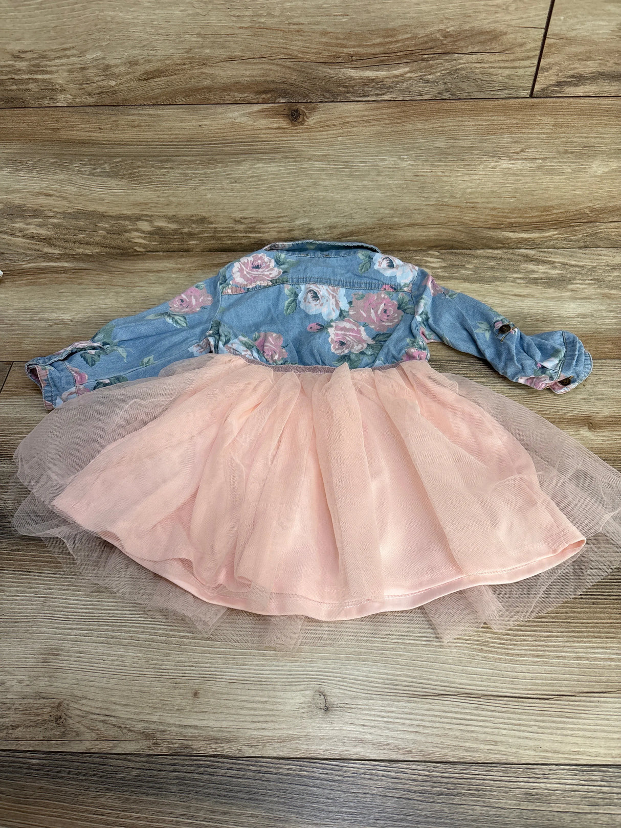 Lilt Floral Tulle Dress Blue sz 2T - Me n Mommy To Be