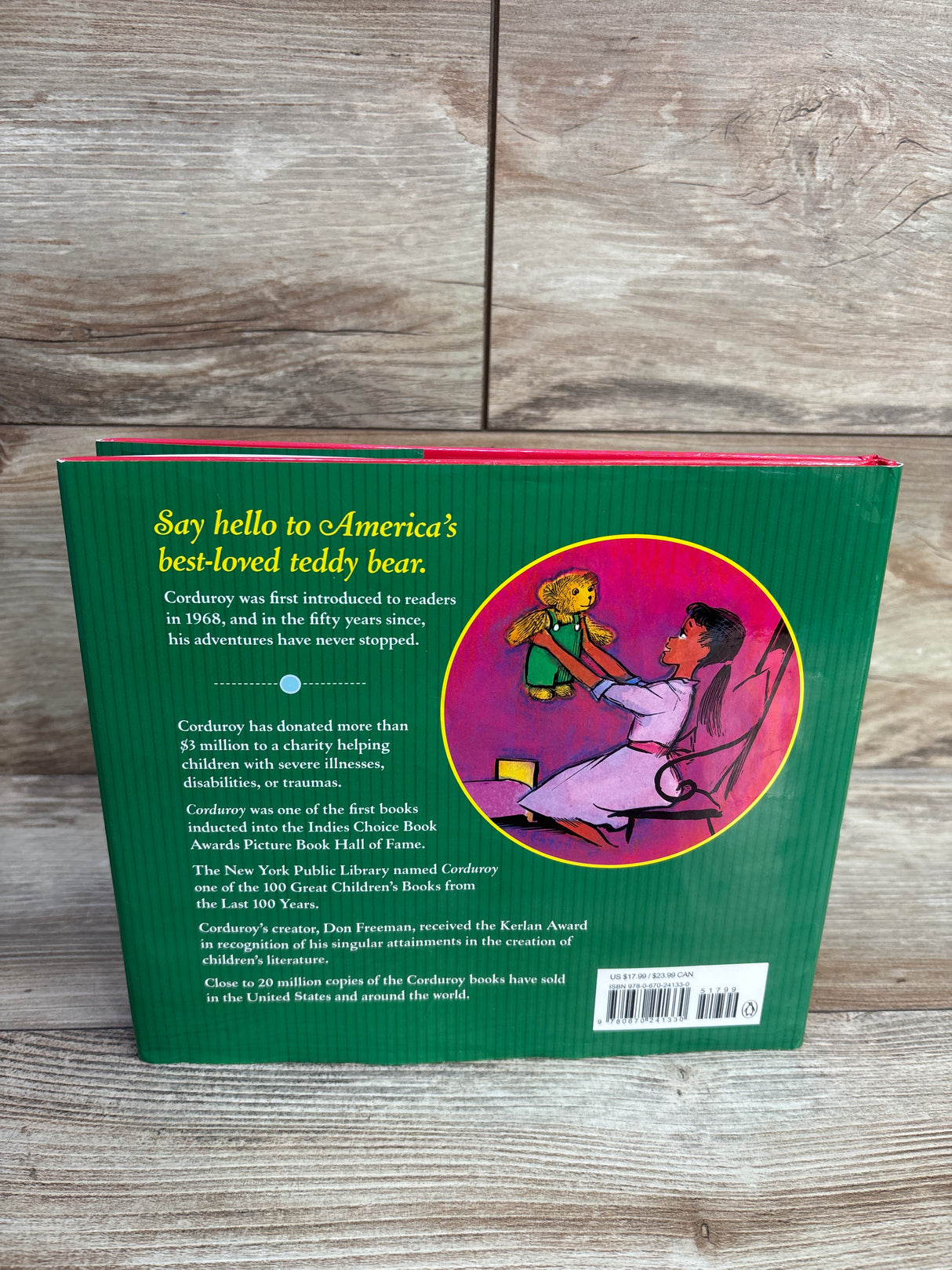 Corduroy Hardcover Book
