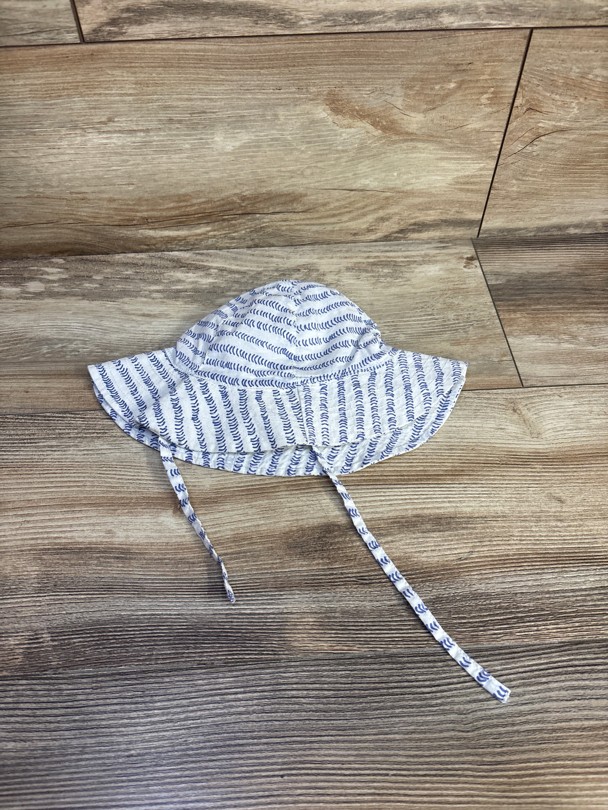 H&M Cotton Sun Hat White sz 9-12m