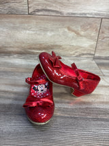 Disney Junior Minnie Mouse Low Heel Dress Up Shoes Red sz 9c