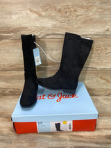 NEW Cat & Jack Mylah Tall Riding Boots Black sz 1Y