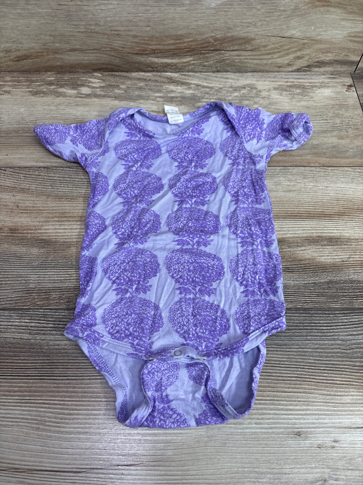 Kate Quinn Bamboo Bodysuit Purple sz 6-12m