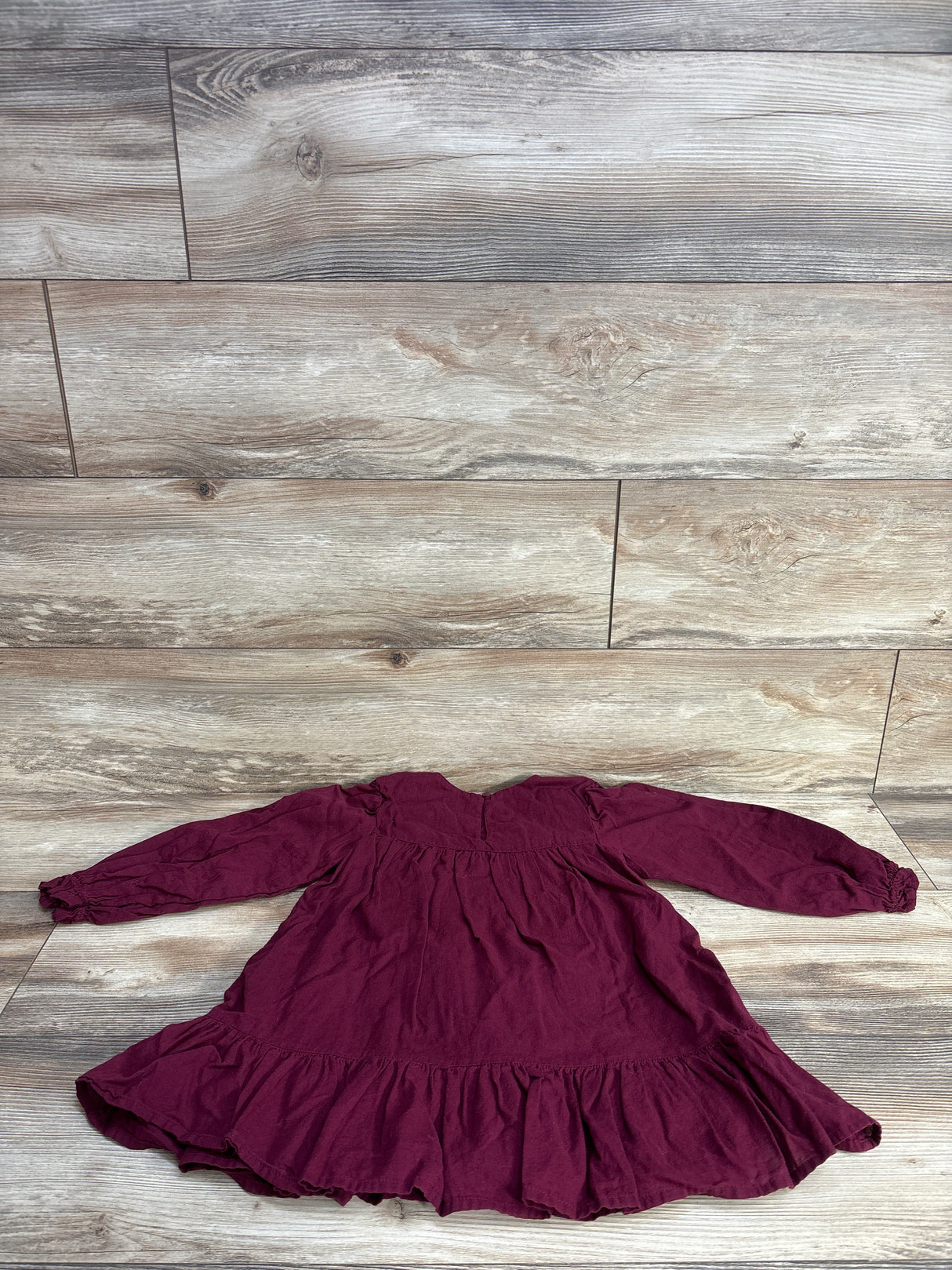 Cat & Jack Long Sleeve Dress Red sz 5T