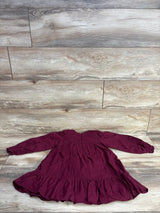 Cat & Jack Long Sleeve Dress Red sz 5T