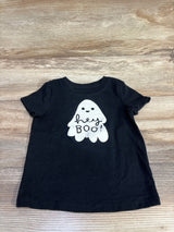 Cat & Jack Hey Boo Shirt Black sz 18m