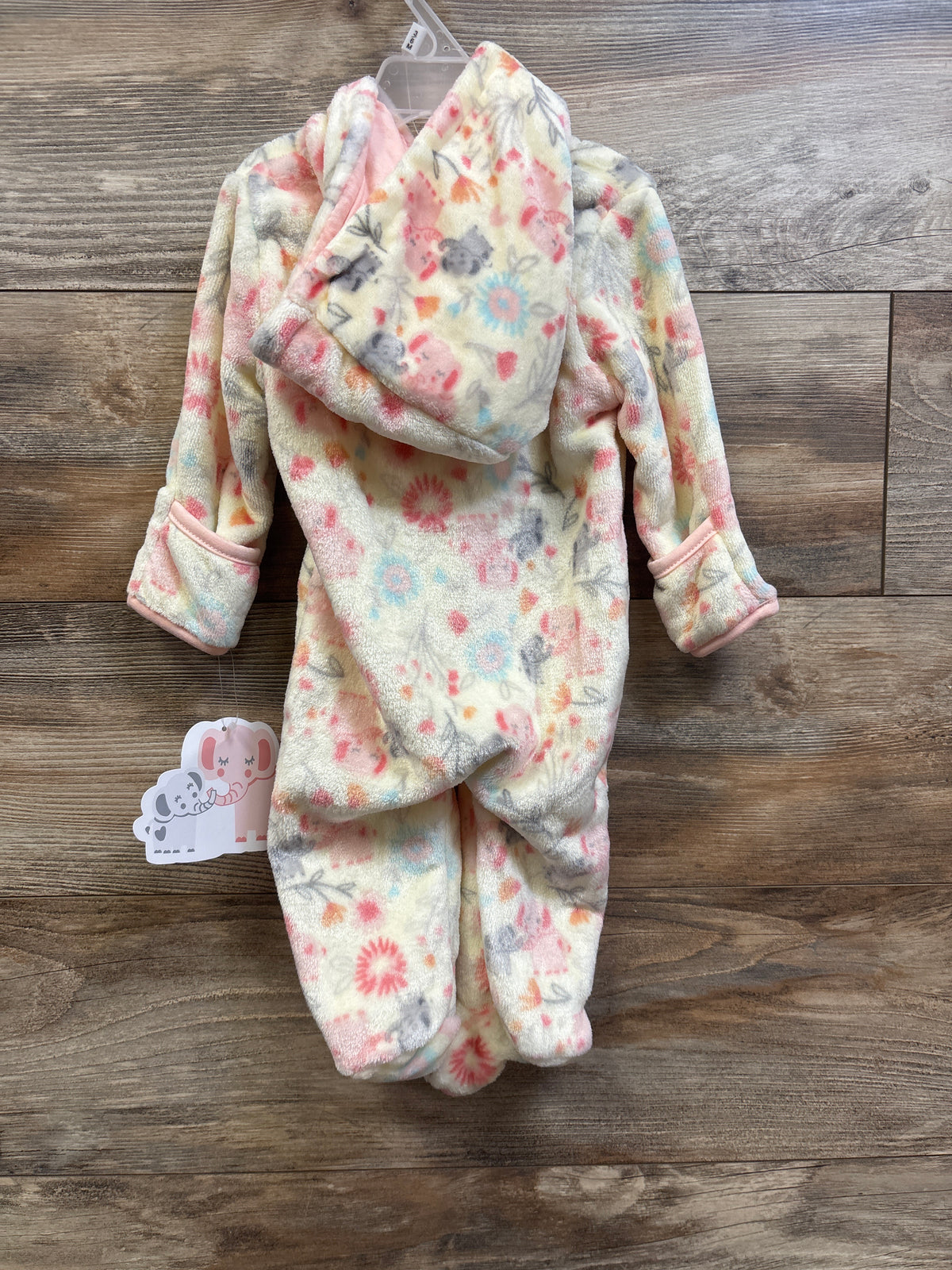 NEW Little Beginnings Plush Elephant Bunting Yellow sz 3/6m