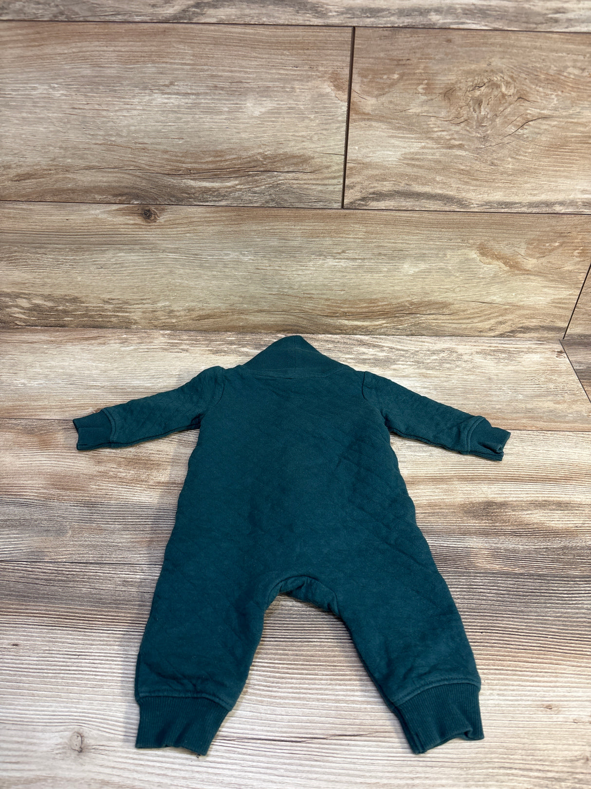 Carter's Collared Quilted Coverall Green sz 3m