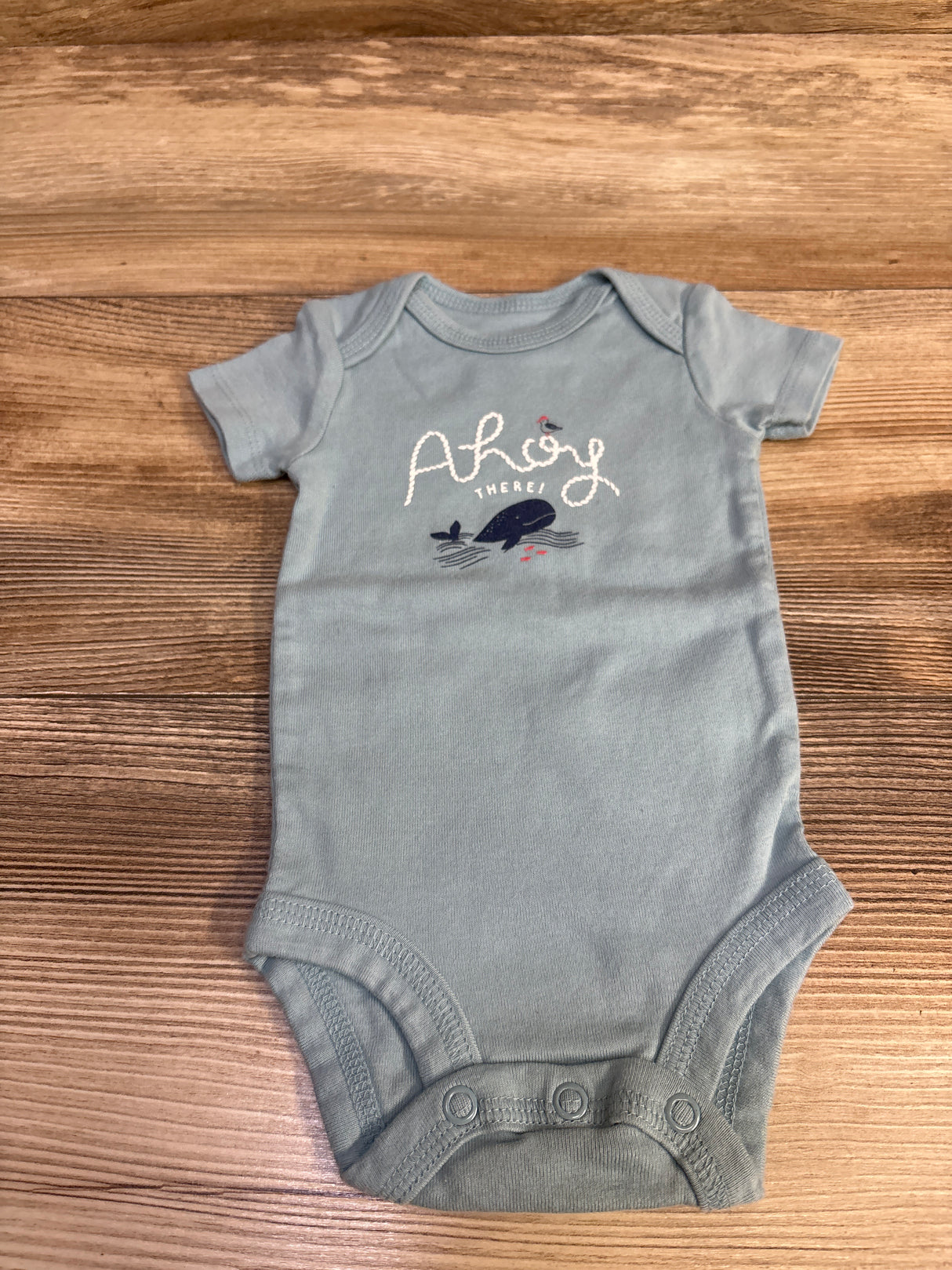 Just One You Ahoy There Bodysuit Blue sz 3m