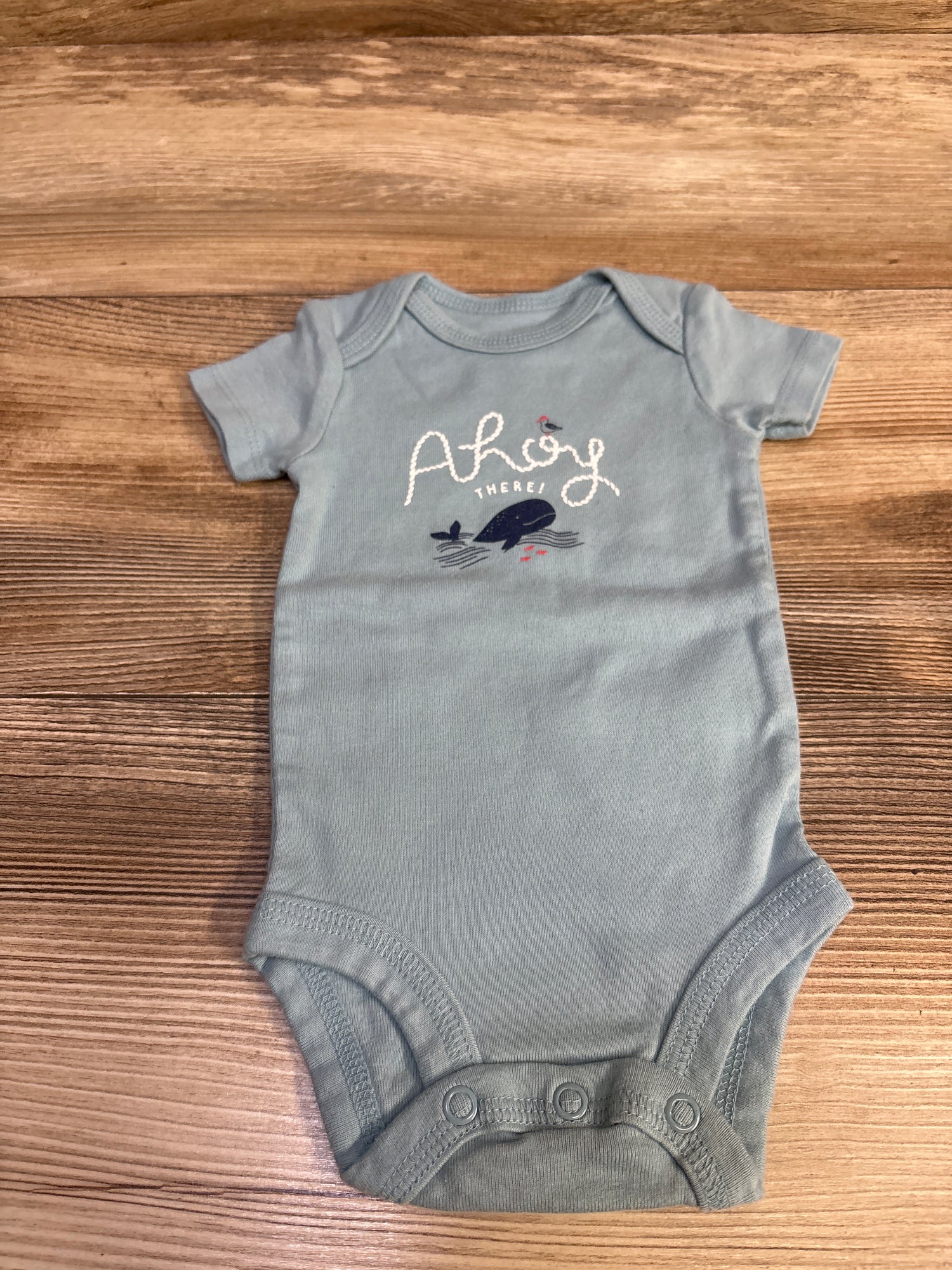Just One You Ahoy There Bodysuit Blue sz 3m