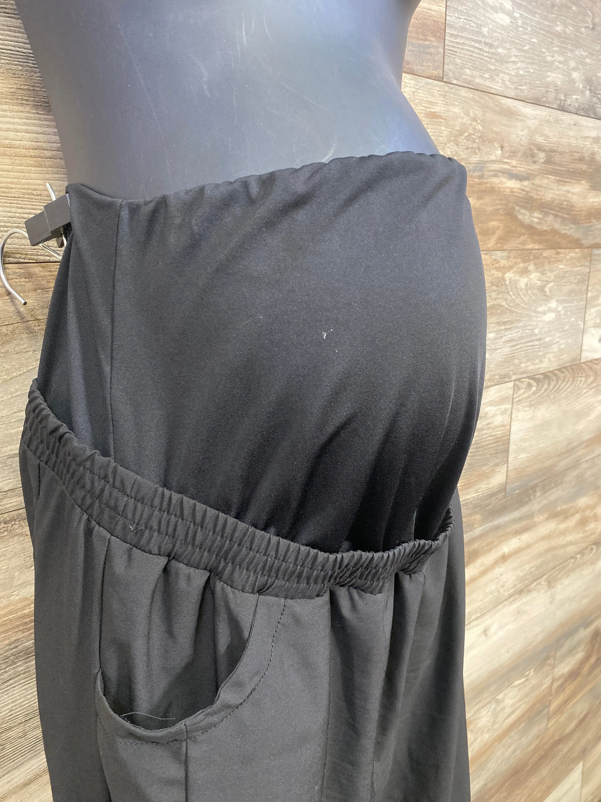 Wonderwink Maternity Scrub Jogger Pants Black sz XL
