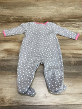 Simple Joys Polka Dot Sleeper Grey sz 3-6m