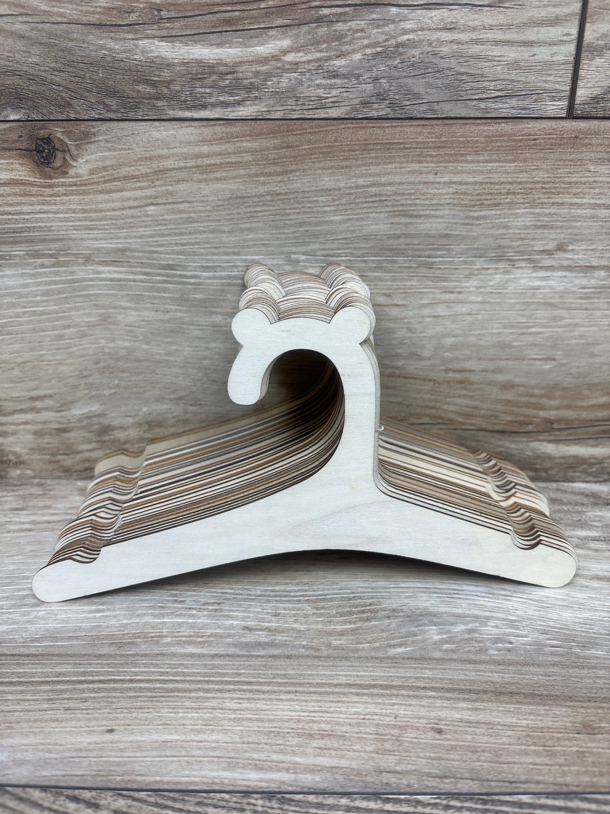 Vctitil 30pk Wooden Kids Hangers