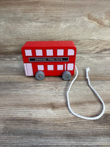 Orange Tree Toys London Bus Pull Along Toy - Me n Mommy To Be