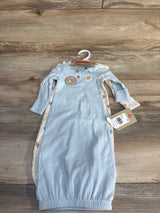 NEW Huggies Babywear 2pk Sleep Gowns Blue sz Newborn
